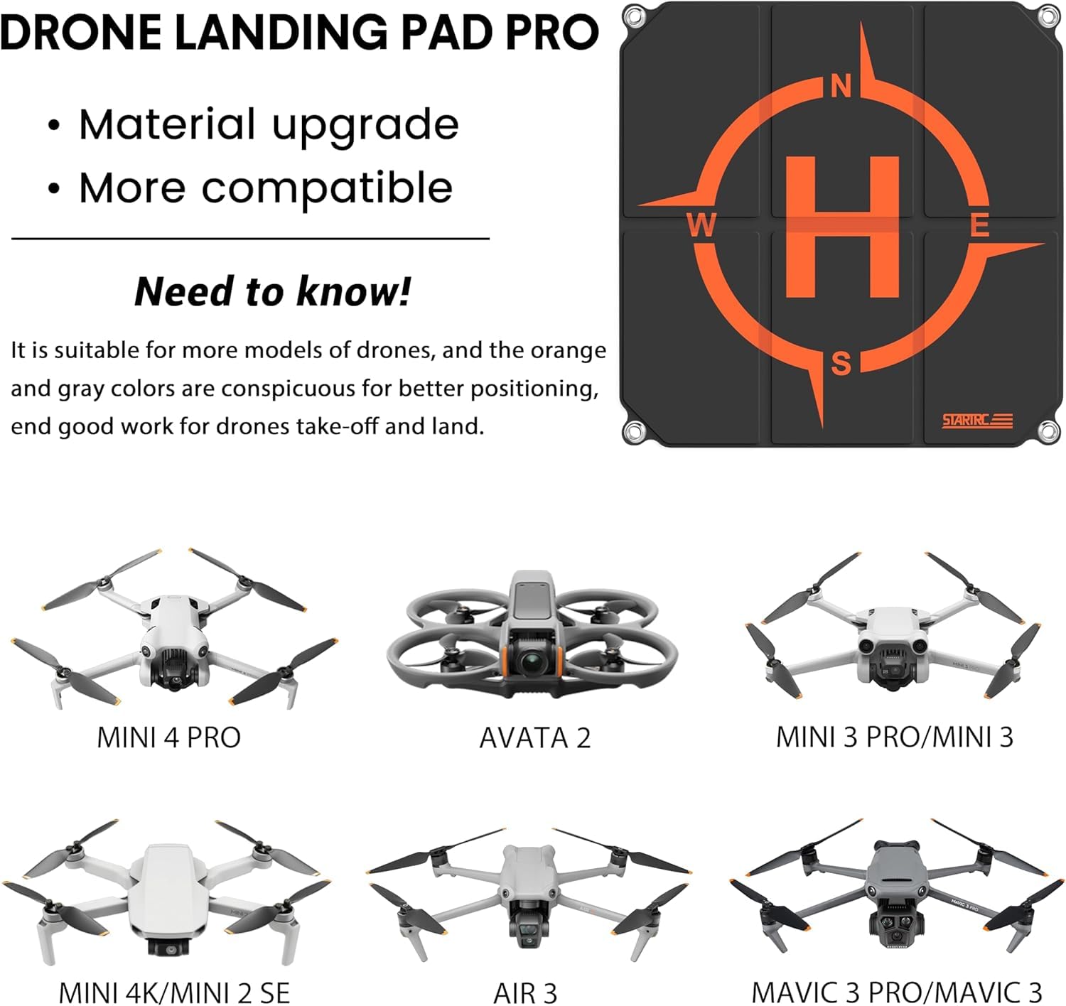 STARTRC Drone Landing Pad, Uni - Drone Strobe Light recensie en prijs