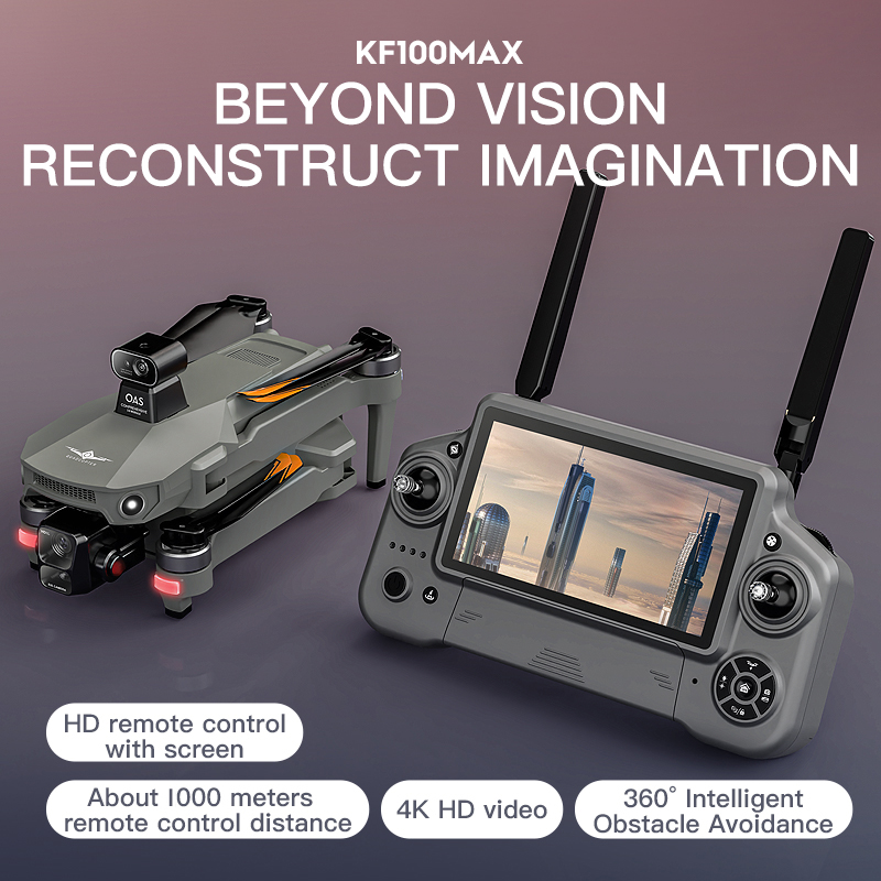 KF100 MAX GPS Drone 4K Camera  - Jjrc Drone X12 recensie en prijs